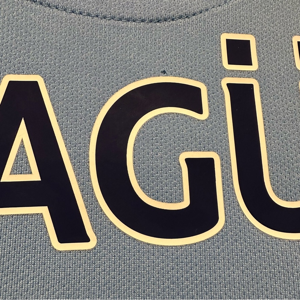 Manchester City 2013/2014 Home Jersey, Medium, Aguero 16, Football, Soccer - Picture 6 of 7